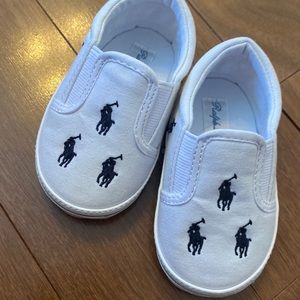 Polo Ralph Lauren baby shoes sz 3
